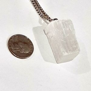 Selenite Pendant